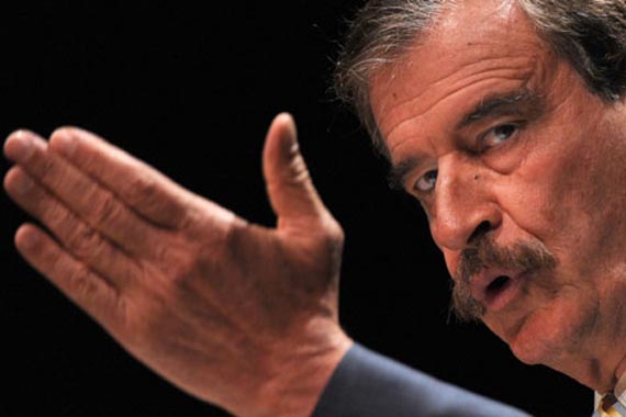 Vincente Fox, former president of Mexico