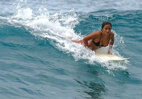 Jessica Amas at Makaha