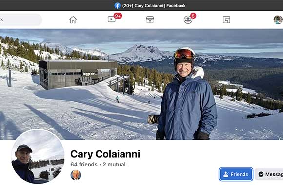 Cary Colaianni - friend of over 40 years