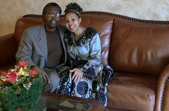 Easy Ed Thompson and wife, Jackie, 2017